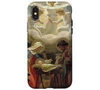 Gloria In Excelsis Deo Navidad Natividad Latina Católica Carcasa para iPhone X/XS