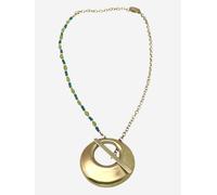 Gloria Mago Cadena 'MyHole necklace in gold and green' oro Onesize EUR