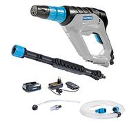 GLORIA MultiJet 18V Set | Limpiador a Presión y Pulverizador Portátil | Incluye batería BOSCH 18V | Sistema 4 en 1 | Uso con cualquier fuente de agua | Ideal para limpiar terrazas, coches y plantas