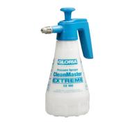 GLORIA Pulverizador a Presión CleanMaster Extreme EX 100 | 1L Automoción | Presión de 3 bar | Juntas FKM+ para disolventes (pH 5-10) | Ideal para limpiador de frenos y llantas | Boquilla latón