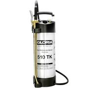 GLORIA Pulverizador Conexión Compresor Acero Inoxidable 510 TK Profiline | Capacidad de 10L | Conexión para compresor | Presión de 6 bar | Vaciado total sin residuos | Juntas FKM resistentes al aceite