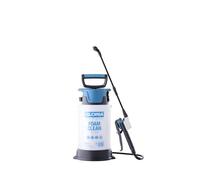 GLORIA Pulverizador de Espuma 3 L FoamClean 300 | Para Coche, Moto, Bici y Artesanía | Pulverizador Snow Foam incl. 3 Cartuchos de Espuma | Juntas de FKM | Para Champú de Coche y Limpiadores