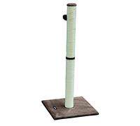 Gloria -Rascador para Gatos - Juguete para Gatos - Árbol para Gatos - Modelo Rin - 36 x 81.5 x 36 cm - Color Marrón - Poste Forrado en Sisal - Plataforma en Felpa - Accesorio con Pelota para Juego