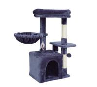 Gloria Rascador Y Centro De Juegos Para Gatos Gambia (40 X 30 X 77 Cm)