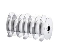 Gloria Rodillo Escarificador para Césped | Cuchillas Acero MultiBrush | 8 cuchillas de acero inoxidable | Elimina paja, maleza profunda y musgo | Ancho 16,5 cm | Con filtro protector para el motor