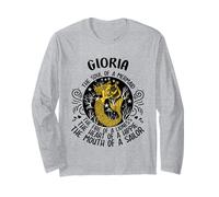 Gloria The Soul of A Mermaid - Camiseta con Nombre Manga Larga
