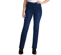 Gloria Vanderbilt Classic Amanda - Jean de Talle Alto para Mujer - Azul - 22 US