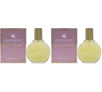 Gloria Vanderbilt N°1 Eau de Toilette en pulverizador de perfumes para mujer, 100 ml (Paquete de 2)