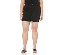 Gloria Vanderbilt Women's Amanda Basic Jean Short, Black, 4 Regular