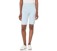 Gloria Vanderbilt Women's Amanda Pull On Bermuda Short, Pale Sky, 6 Regular
