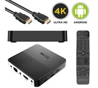 Gloriaforce RTX MINI UHD 4K HDR WiFi dual MicroSD HDMI Android 11 Receptor IP