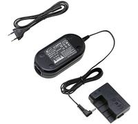 Glorich ACK-E10 Kit de Adaptador de alimentación de CA de Repuesto para Canon EOS 1100D, 1200D, 1300D, Rebel T3, Rebel T5, Rebel T6, Kiss X50 cámaras Digitales