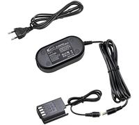 Glorich DMW-DCC17 Adaptador de Corriente alterna Conector de alimentación Acoplador de CC DMW-BLK22 Batería ficticia Compatible con cámaras Panasonic LUMIX S5 DC-S5 DC-S5K DC-S5GK GH5 II GH6 DMW-BGS5