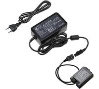 Glorich EP-5G Acoplador de CC EN-EL25 ENEL25 EN-EL25a ENEL25a Batería ficticia Eh-5 Conector Adaptador de Alimentación de CA para Cámaras Nikon Z FC Zfc Z50, con Smart Chip Totalmente Decodificado