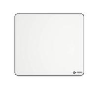 GLORIOUS Alfombrilla de Tela para Gaming Bordes Cosidos XL Pesada (Blanco)