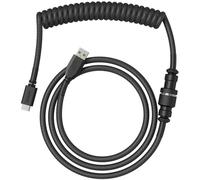 GLORIOUS Cable Espiral Premium Trenzado para Teclados USB-C (Stealth)