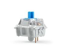 GLORIOUS Gaming 120 switches para Teclado mecánico Gateron (Azul) - Compatibles con LED SMD, clicky y Ligeros para tecleo y Gaming precisos, 60 g de acción, fijación de 3 Pines - Azul Gateron
