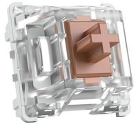 GLORIOUS Gaming 120 switches para Teclado mecánico Kailh (Bronce) - Clicky y táctiles, 50 g de acción, switches Speed, fijación de 3 Pines, Compatible con LED SMD - Bronce Kailh