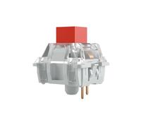 Glorious Gaming 120 switches para teclado mecánico Kailh (rojo) - Lineales y fluidos, 45 g de acción, a prueba de agua y polvo, fijación de 3 pines, compatible con LED SMD, formato Box - Rojo Kailh