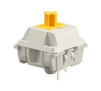 Glorious Gaming 36 switches para teclado mecánico Panda (táctiles): Aptos para teclados y numéricos GMMK, golpe seco, recorrido fluido, moldes INVYR, 49 g de acción, soporte de 3 pines. Engrasados