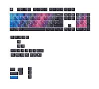Glorious Gaming Afterparty GPBT Gradient Keycaps, Set de 135 Teclas de PBT, compatibles con Teclas Estilo MX, QWERTZ alemán ISO, para teclados mecánicos de 60%, 65%, 75%, TKL y 100%, Windows y macOS