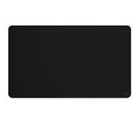 Glorious Gaming Alfombrilla de tela (XL extendida) - Bordes cosidos, superficie lisa para velocidad y control, base antideslizante, lavable a máquina, grande (610 x 360 x 3 mm) - Negro discreto