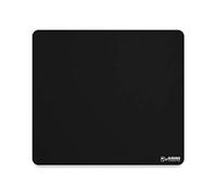 Glorious Gaming Alfombrilla de tela (XL pesada) - Bordes cosidos, superficie lisa para velocidad y control, base antideslizante, lavable a máquina, grande (460 x 410 x 5 mm) - Negro