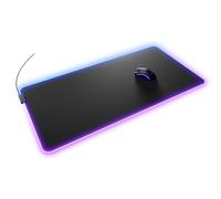Glorious Gaming Alfombrilla Ratón GMP 2 GLED XXL - 2 Zonas RGB, Borde InfiniGlow sin Costuras, Superficie Tela Premium, Base Goma Antideslizante - 915 mm×460 mm×3 mm - Alfombrilla