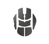 Glorious Gaming Cinta de Agarre de ratón para Modelo O, Antideslizante, Resistente al Sudor y la Grasa, Ancho de 0.5 mm, Adaptado, de fácil aplicación, con Adhesivo 3M, Negro