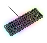 Glorious Gaming GMMK 2 Compact 65% Barebones (Solo Marco) - Marco de Teclado mecánico para Juegos, tamaño TKL Compacto (65%), Aluminio, Personalizable, por tecla RGB, diseño Americano QWERTY - Negro