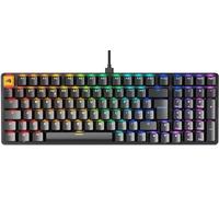 Glorious Gaming GMMK 2 Full Size (96%) - Teclado gaming mecánico, carcasa de aluminio, personalizable, keycaps dobles, switches Glorious Fox, RGB, distribuciones QWERTY inglés - Negro