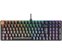 GLORIOUS Gaming GMMK 2 Full Size (96%) - Teclado Gaming mecánico, Carcasa de Aluminio, Personalizable, keycaps Dobles, switches Fox, RGB, distribuciones QWERTY español - Negro