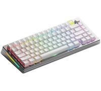 Teclado Mecânico Glorious GMMK 3 Pro HE Wireless 75% Prateado - Fox HE Switch (US)