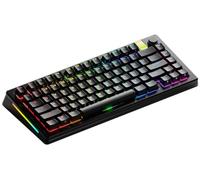 Glorious Gaming GMMK 3 Pro HE: Teclado Gaming inalámbrico, Hall Effect, Carcasa de Aluminio, tasa de sondeo 8K, switches con Hot Swap MX y HE, acción Ajustable, TKL 75%, QWERTY Estadounidense - Negro