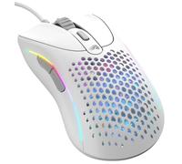Glorious Gaming Model D 2 Ratón Gaming con Cable - ergonómico, superligero 58 g, Sensor óptico 26K, 6 Botones programables, 80 Millones de clics, FPS, MMO, MOBA, Battle Royale - Blanco Mate