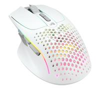 GLORIOUS Gaming Model I 2 Wireless Ratón Gaming inalámbrico - Híbrido 2,4 GHz y Bluetooth, superligero, 9 Botones (2 Intercambiables), RGB, Gran batería, MMO/MOBA/FPS, reposapulgares Lateral - Blanco