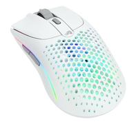 Glorious Gaming Model O 2 Wireless Ratón gaming inalámbrico - Híbrido 2,4 GHz y Bluetooth, 68g superligero, gran batería, sensor PPP 26K, RGB, ambidiestro, 6 botones, deslizadores de PTFE - Blanco