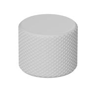 Glorious Gaming - Perilla Giratoria de Aluminio para Teclados GMMK Pro y Numpads GMMK, fácil instalación, Look y Tacto Premium, Matte White