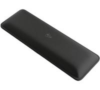 Glorious Gaming Reposamuñecas acolchado para teclado (compacto, 25mm grueso) - Bordes cosidos, superficie lisa, base de goma antideslizante, firmeza media, 300 x 100 x 25mm - Negro discreto