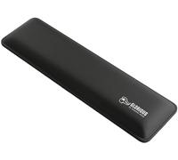 Glorious Gaming Reposamuñecas acolchado para teclado (TKL, 25mm grueso) - Bordes cosidos antideshilachado, superficie lisa, base de goma antideslizante, firmeza media, 360 x 100 x 25mm - Negro