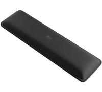 Glorious Gaming Reposamuñecas acolchado para teclado (TKL, 25mm grueso) - Bordes cosidos, superficie lisa, base de goma antideslizante, firmeza media, 360 x 100 x 25mm - Negro discreto