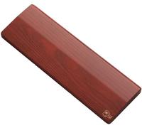 Glorious Gaming Reposamuñecas de madera para teclado (compacto) - Fresno blanco, superficie lisa, antisudor y antisuciedad, base de goma antideslizante, 300 x 100 x 19 mm - Roble dorado