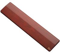 Glorious Gaming Reposamuñecas de madera para teclado (completo) - Fresno blanco, superficie lisa, antisudor y antisuciedad, base de goma antideslizante, 430 x 100 x 19 mm - Roble dorado