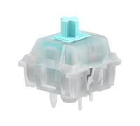 Glorious Gaming switches silenciosos Lynx (PREENGRASADOS) - 36 switches mecánicos lineales para teclados con Hot Swap, 5 Pines en PCI, Teclado Lineal con switches para Gaming, Mecanismo Pom lubricado