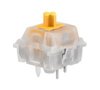 Glorious Gaming switches silenciosos Panda (36 pzs) switches táctiles preengrasados para Gaming y tecleo, para teclados mecánicos MX con Hot Swap, con Placa de 3 Pines