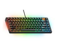 Glorious Gaming Teclado GMBK 75% - Teclas MX Intercambiables, Cable USB Desmontable, IP57 Resistente a Agua y Polvo, RGB 10 Zonas, switches silenciosos - 321x137x41 mm - Distribución QWERTY inglés