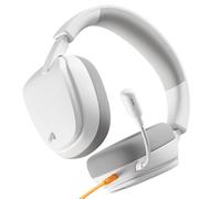 GLORIOUS GHS Eternal - Auriculares de Gaming estéreo para PC, PS5, PS4, Xbox y Switch - Altavoces Ajustados únicos, Micro extraíble y Ajustable de 3.5 mm - Comodidad Duradera día y Noche - Blancos
