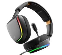 GLORIOUS GHS Eternal RGB - Auriculares de Gaming estéreo para PC, PS5, PS4 y Switch - Altavoces Ajustados únicos, Micro extraíble y Ajustable, USB Tipo C - Comodidad Duradera día y Noche - Negros