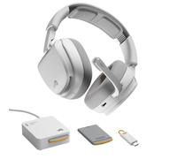 Glorious GHS Wireless InfinitePlay - Cascos Gaming - PC, PS5, PS4 - Blanco
