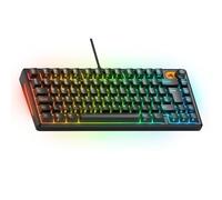 GLORIOUS Gaming Keyboard GMBK 75% (disposición ISO UK) - Teclas MX Intercambiables, USB extraíble, IP57 Resistente Agua/Polvo, iluminación RGB 10 Zonas, switches Distribución QWERTY inglés